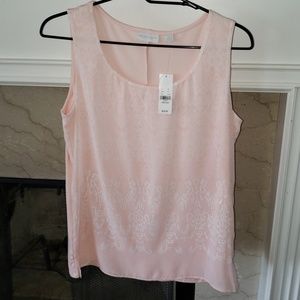 NY & Company tank with sequin detail